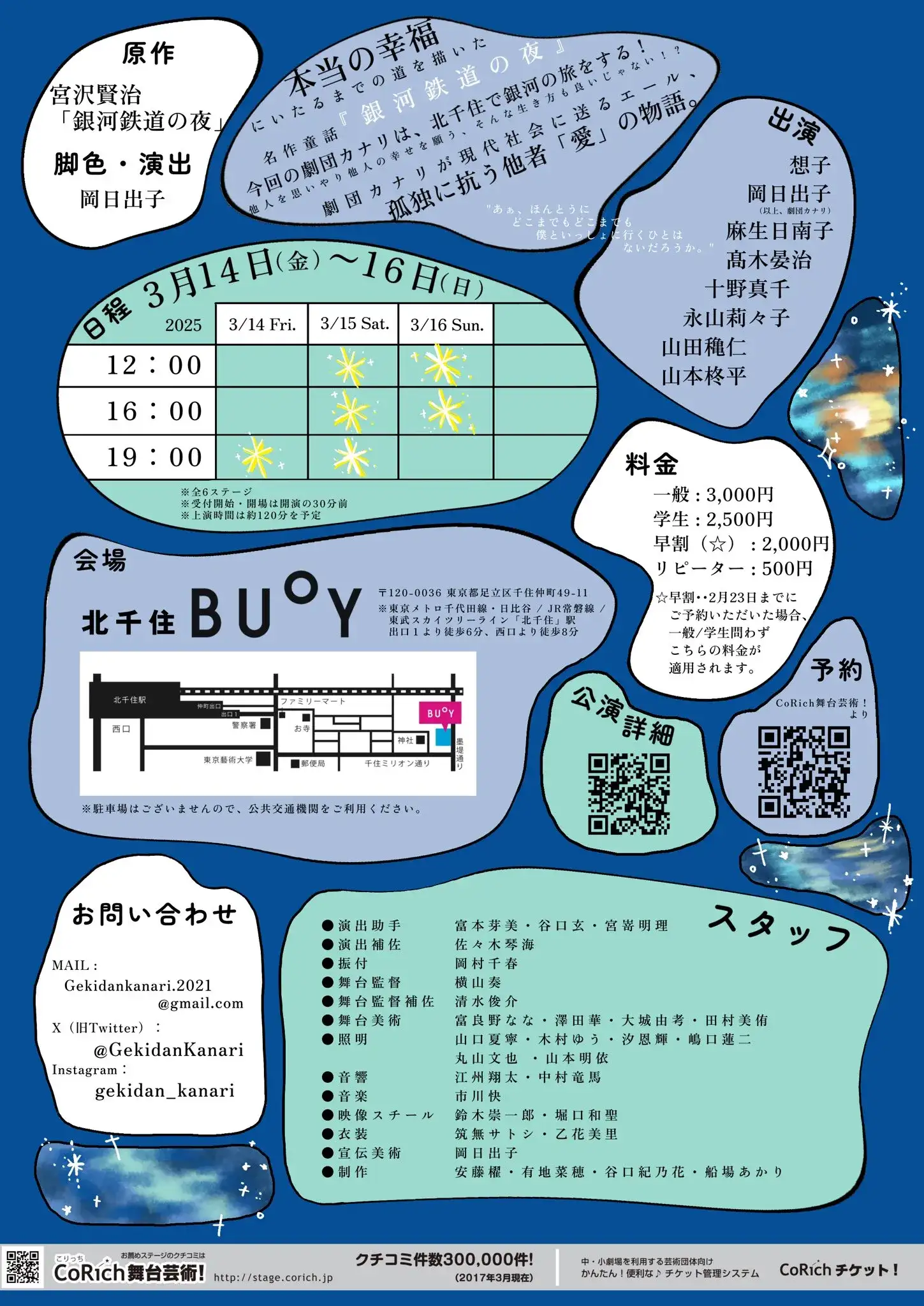 第6回公演フライヤー裏面